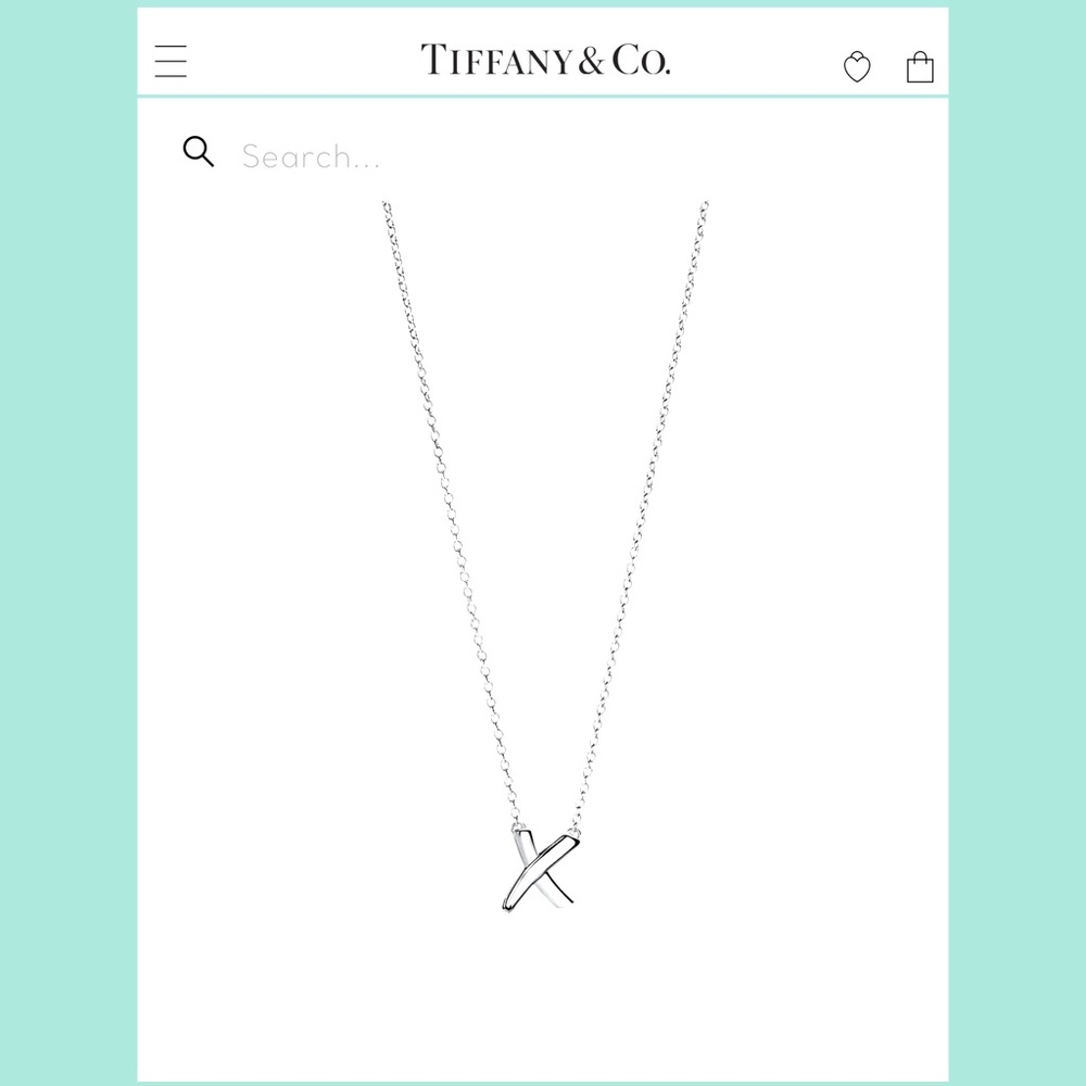 Authentic, Vintage Tiffany & Co. Paloma Picasso X Graffiti Pendant